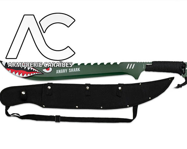MACHETTE LATINE ANGRY SHARK