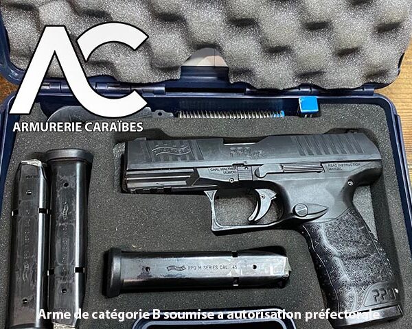 Pistolet WALTHER PPQ M2B 4.25" cal.45 ACP