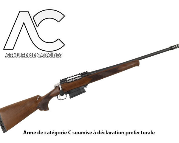 Carabine de chasse BALIKLI en calibre 3006 ou 308 Winchester à verrou finition bois