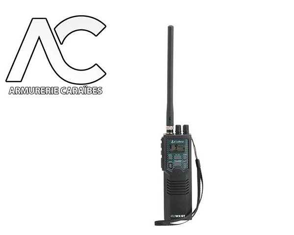 Radio CB portable 40 canaux Cobra Electronics HH 50 WX ST, alertes météo NOAA