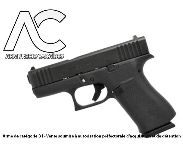 Pistolet Glock 43X calibre 9x19 mm