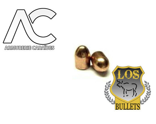 Balles LOS 45 ACP - 230 gr RN 451 - COPPER PLATED