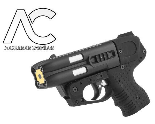 PISTOLET JET PROTECTEUR JPX 4 COMPACT + 4 CARTOUCHES OC - PIEXON
