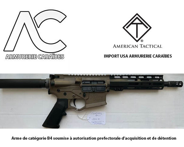 AR15 PISTOL AMERICAN TACTICAL (ATI)	OMNI HYBRID - CARCASSE POLYMERE ULTRA LEGERE - 300 BLK