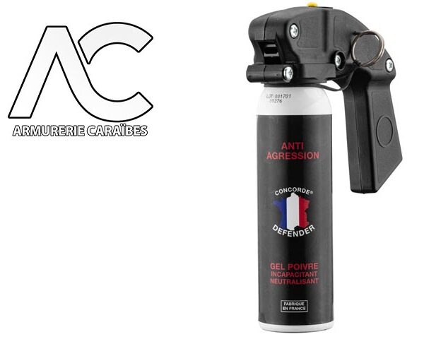 AEROSOL GEL POIVRE ANTI-AGRESSION 100 ML AVEC POIGNEE
