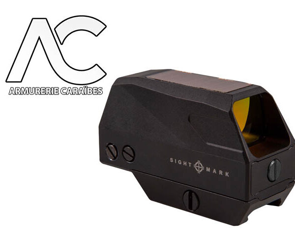 SightMark 1x-28mm Volta Solar Red Dot Sight, Red, 2 MOA Dot, 1/2 MOA
