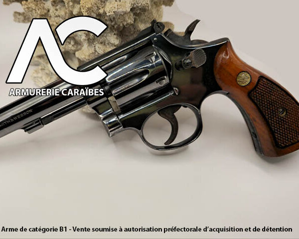 Revolver Smith & Wesson Mod 17 6"  cal. 22lr OCCASION