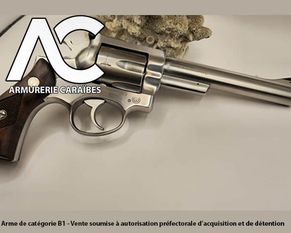 Revolver Ruger Security Six canon de six pouces calibre 357 Magnum OCCASION TRES BON ETAT
