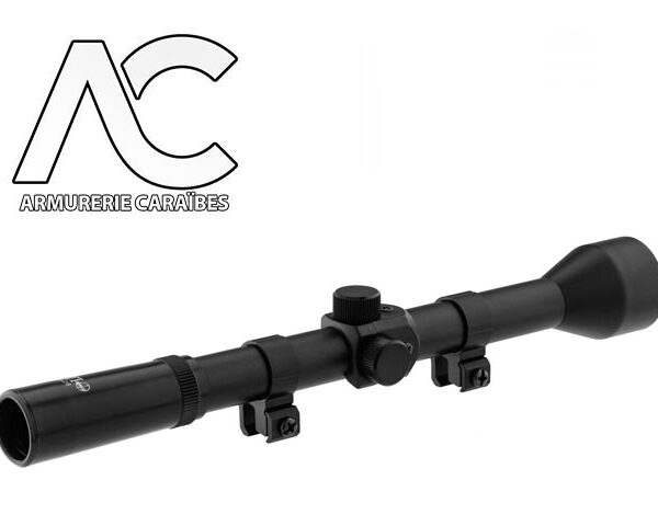 LUNETTE 4 X 28 ELECTRO-POINT AVEC MONTAGE BASE 11 MM