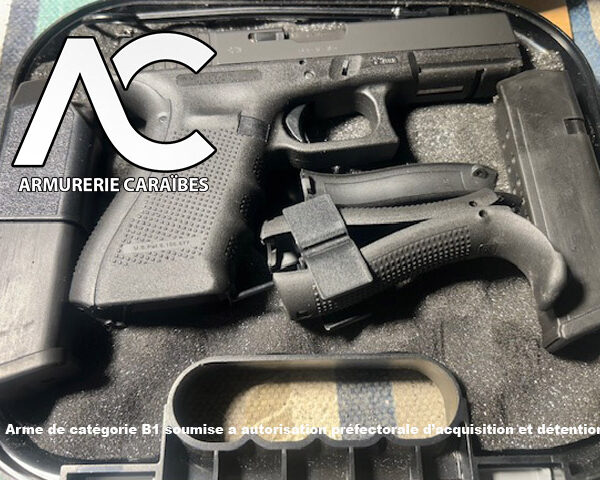 Glock 17 GEN4 OCCASION - Avec hausse et guidon fibre optique