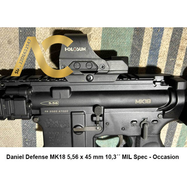 Daniel Defense MK18 5,56 x 45 mm 10,3´´ MIL Spec – Occasion